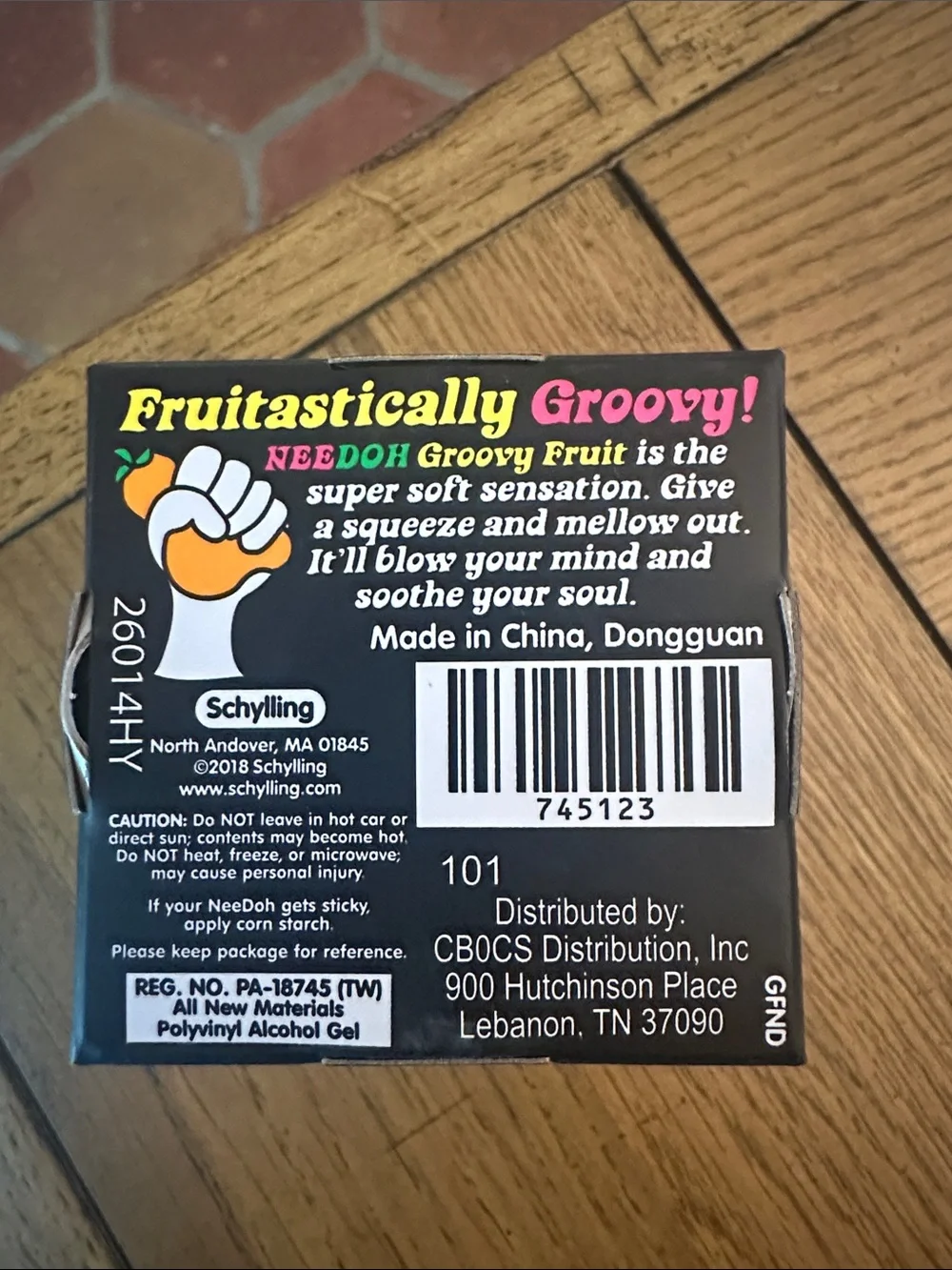 Schylling NeeDoh Groovy Fruit 🍊🍓🍌